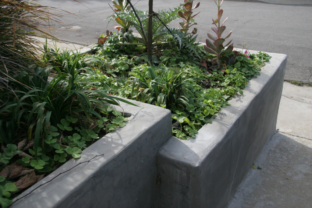 Front of the house planter